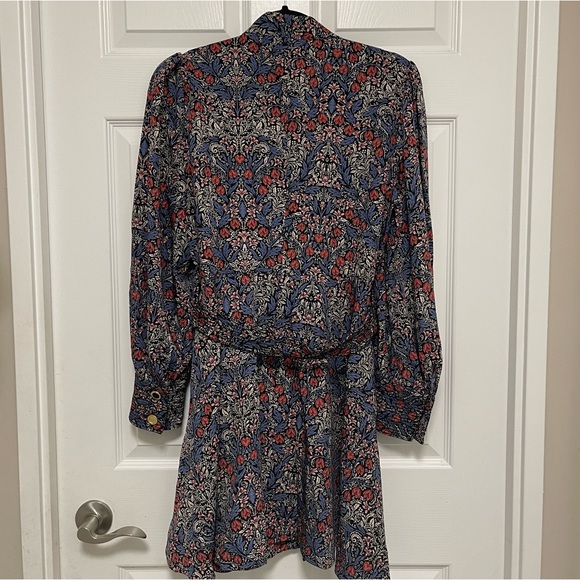 NWOT ZARA BELTED MINI DRESS - Picture 7 of 7